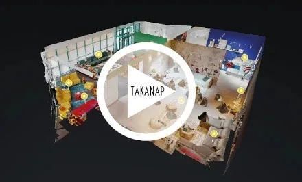 takanap canapé modulable showroom